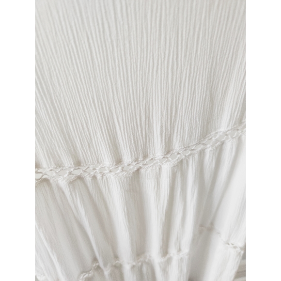 F21 white lace boho mini dress - Picture 4 of 6